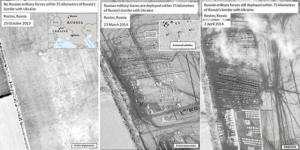 НАТО: спутниковые снимки с войсками РФ на границе Украины достоверны НАТО: спутниковые снимки с войсками РФ на границе Украины достоверны