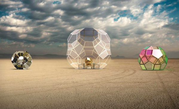 Лучшие снимки и видео людей и инсталляций на Burning Man 2016