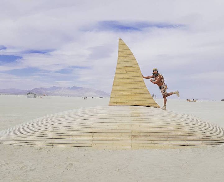 Лучшие снимки и видео людей и инсталляций на Burning Man 2016
