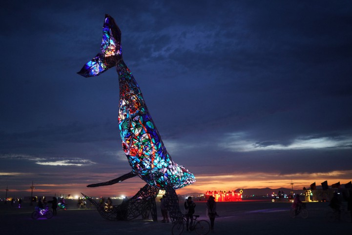 Лучшие снимки и видео людей и инсталляций на Burning Man 2016