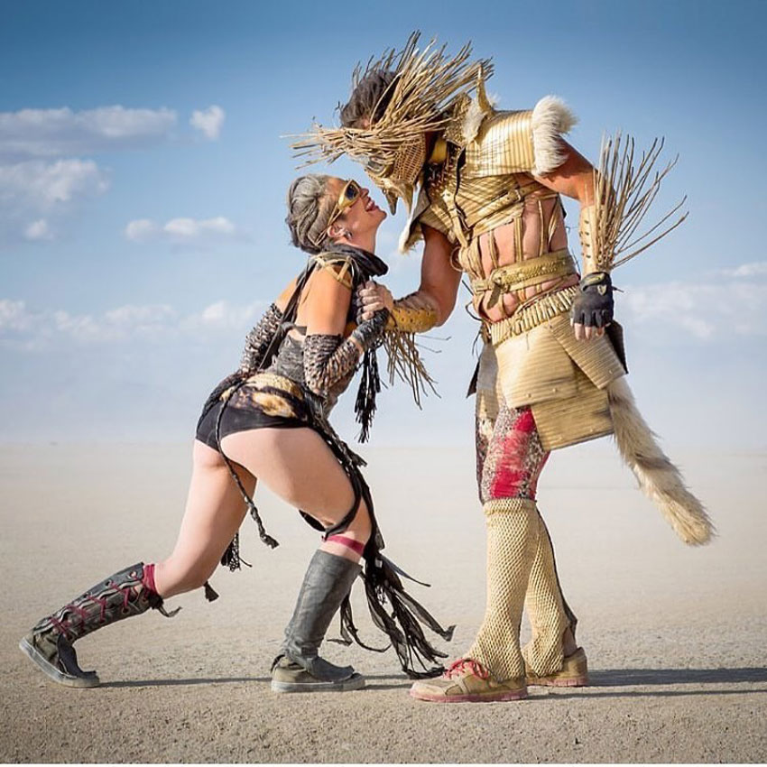 Лучшие снимки и видео людей и инсталляций на Burning Man 2016